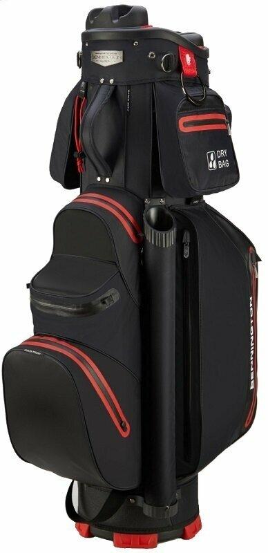 Bennington SEL QO 9 Select 360° Water Resistant Black/Red Cart Bag Bennington