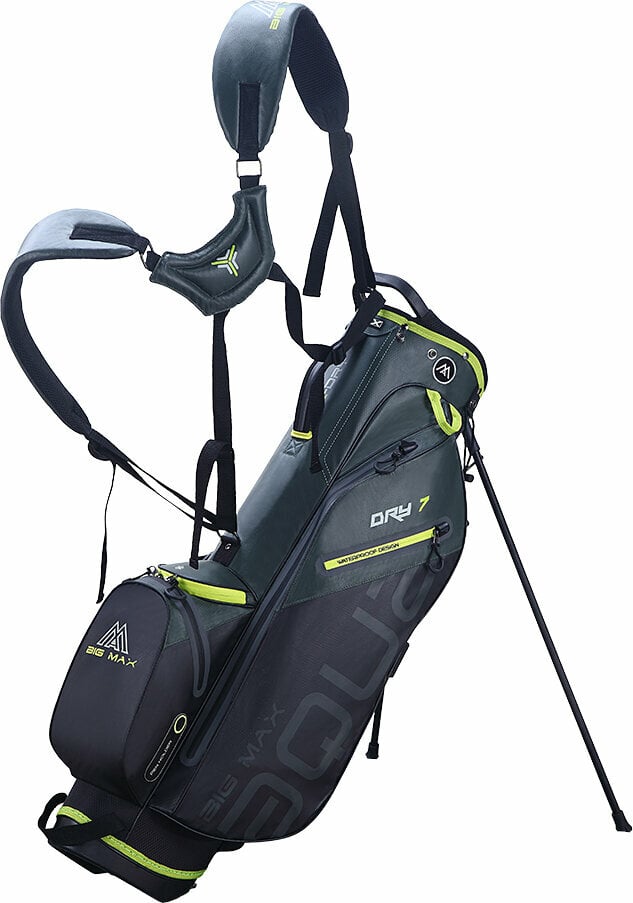 Big Max Aqua Seven G Forest Green/Black/Lime Stand Bag Big Max