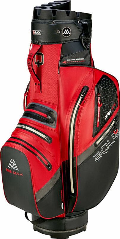 Big Max Aqua Silencio 4 Organizer Red/Black Cart Bag Big Max