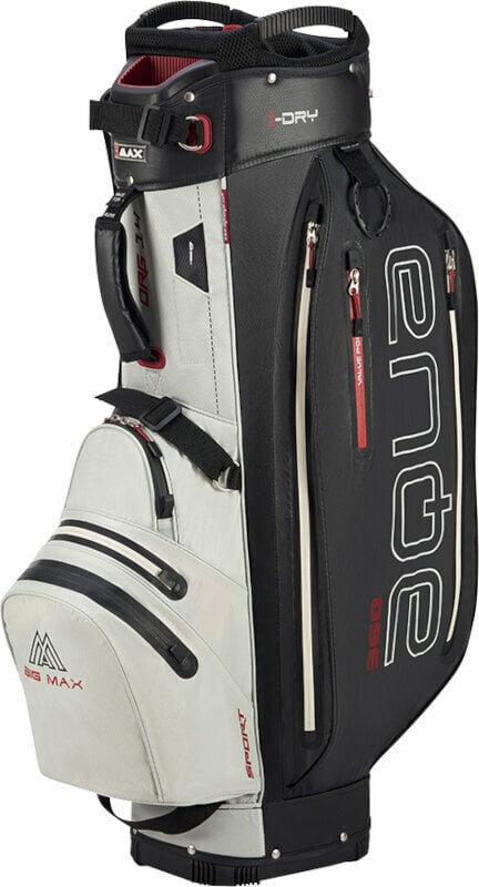 Big Max Aqua Sport 360 Off White/Black/Merlot Cart Bag Big Max