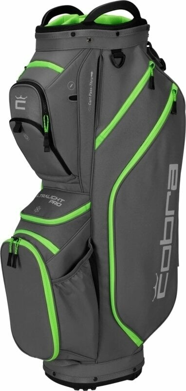 Cobra Golf Ultralight Pro Cart Bag Quiet Shade/Green Gecko Cart Bag Cobra Golf