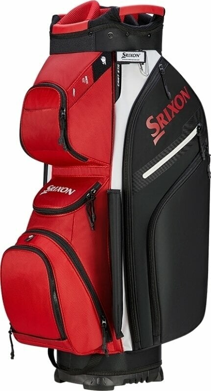 Srixon Premium Cart Bag Red/Black Cart Bag Srixon