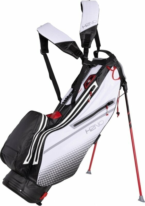 Sun Mountain H2NO Lite Speed Stand Bag Black/White/Red Stand Bag Sun Mountain