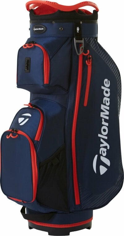 TaylorMade Pro Cart Bag Navy/Red Cart Bag TaylorMade