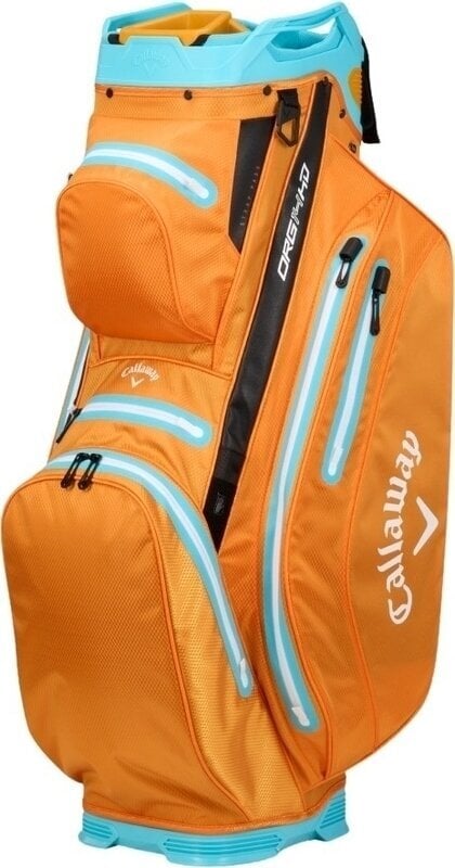 Callaway ORG 14 HD Orange/Electric Blue Cart Bag Callaway