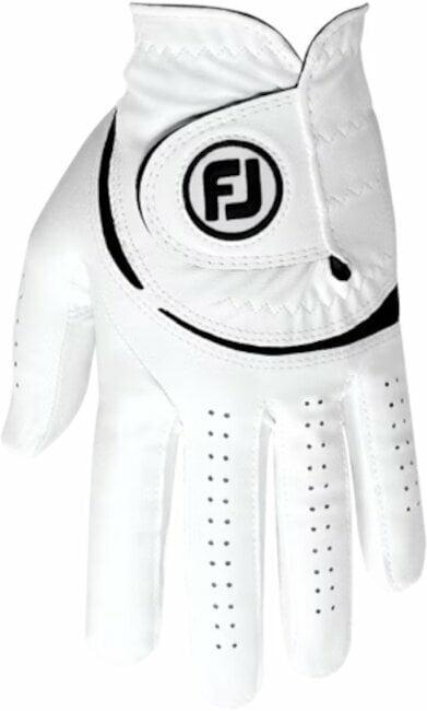 Footjoy Weathersof Mens Golf Glove Regular LH White/Black M 2024 Footjoy
