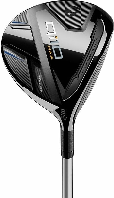 TaylorMade Qi10 Max Pravá ruka Senior 5° Golfová hole - fervejové dřevo TaylorMade