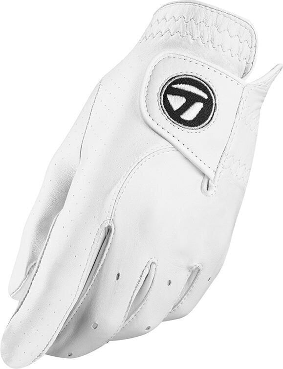 TaylorMade Tour Preffered Mens Golf Glove Left Hand for Right Handed Golfer White S TaylorMade