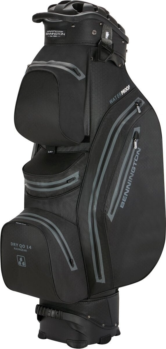 Bennington QO 14+ Waterproof Black/Black Cart Bag Bennington