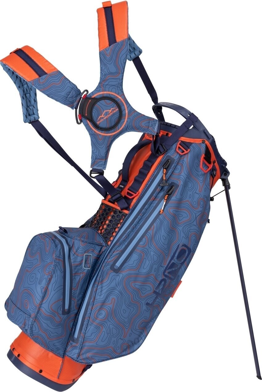 Sun Mountain Adventure 14-Way Waterproof Tango/Dusk Stand Bag Sun Mountain