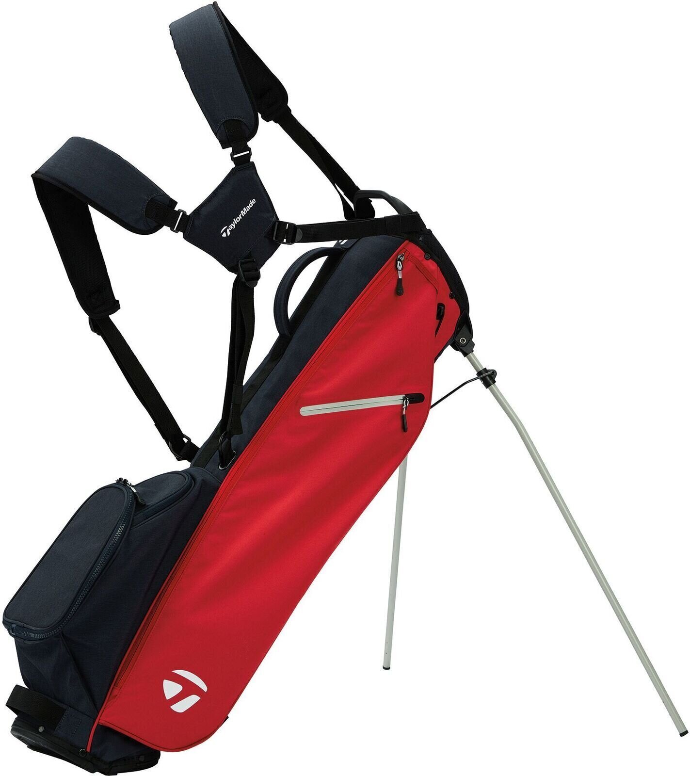 TaylorMade Flextech Carry Custom Dark Navy/Red Stand Bag TaylorMade