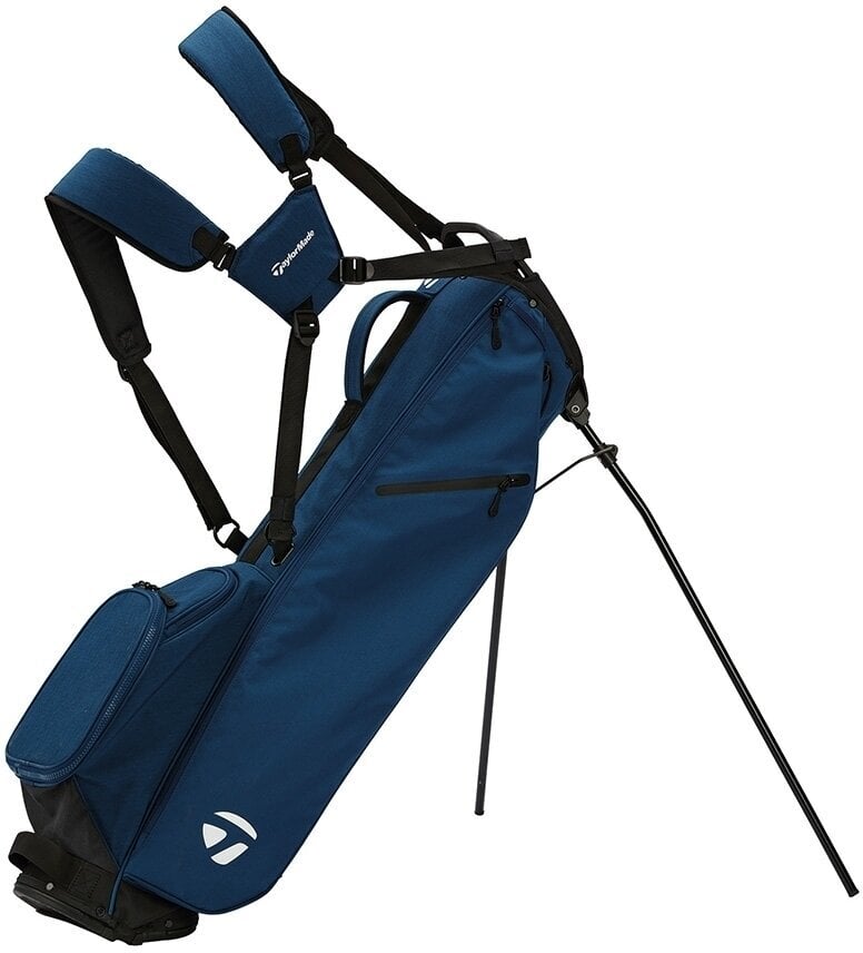 TaylorMade Flextech Carry Navy Stand Bag TaylorMade