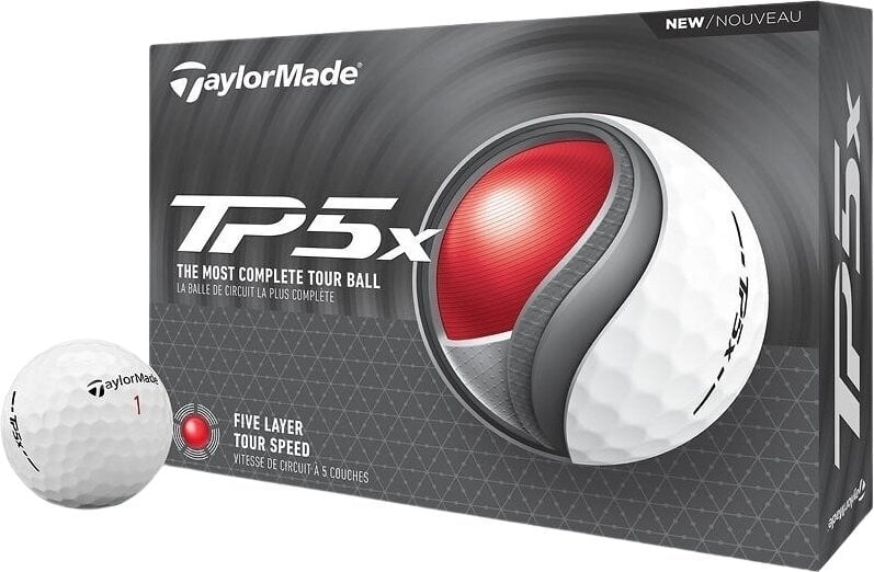 TaylorMade TP5x Golf Balls White TaylorMade