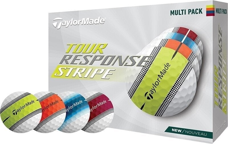 TaylorMade Tour Response Stripe Golf Balls Multicolour TaylorMade