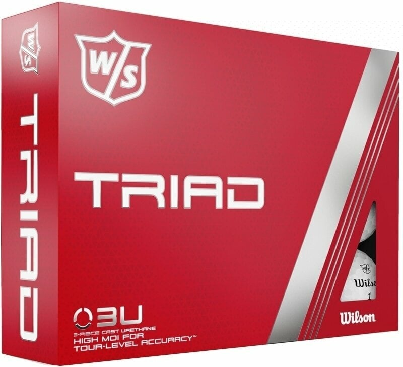 Wilson Staff Triad White 12-Ball White Wilson Staff