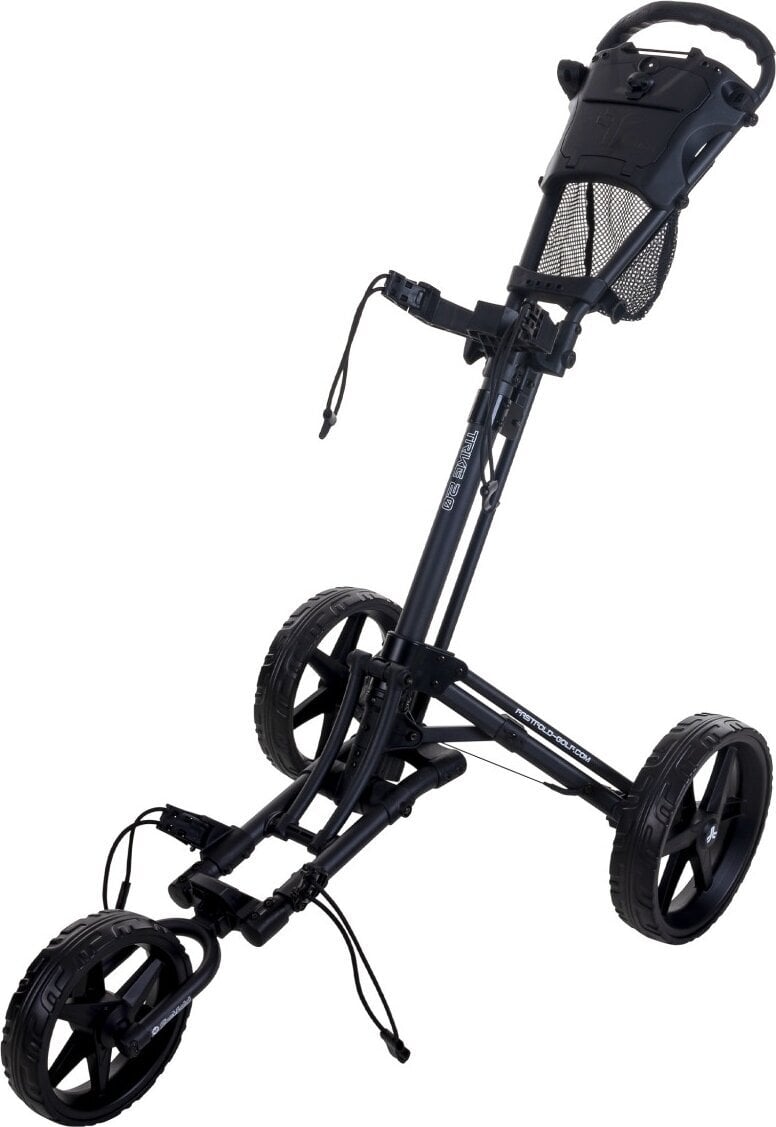 Fastfold Trike Charcoal/Black Manuální golfové vozíky Fastfold