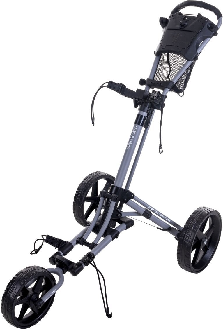 Fastfold Trike Grey/Black Manuální golfové vozíky Fastfold