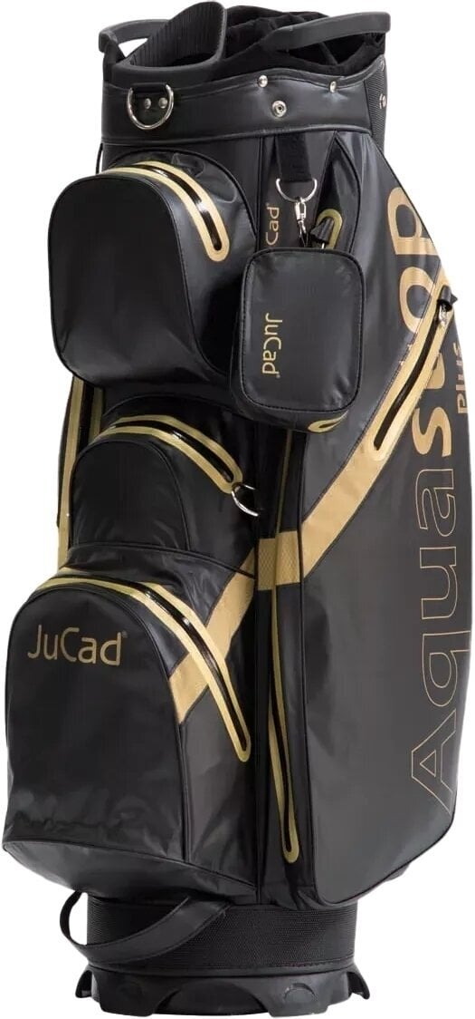 Jucad Aquastop Plus Black/Gold Cart Bag Jucad
