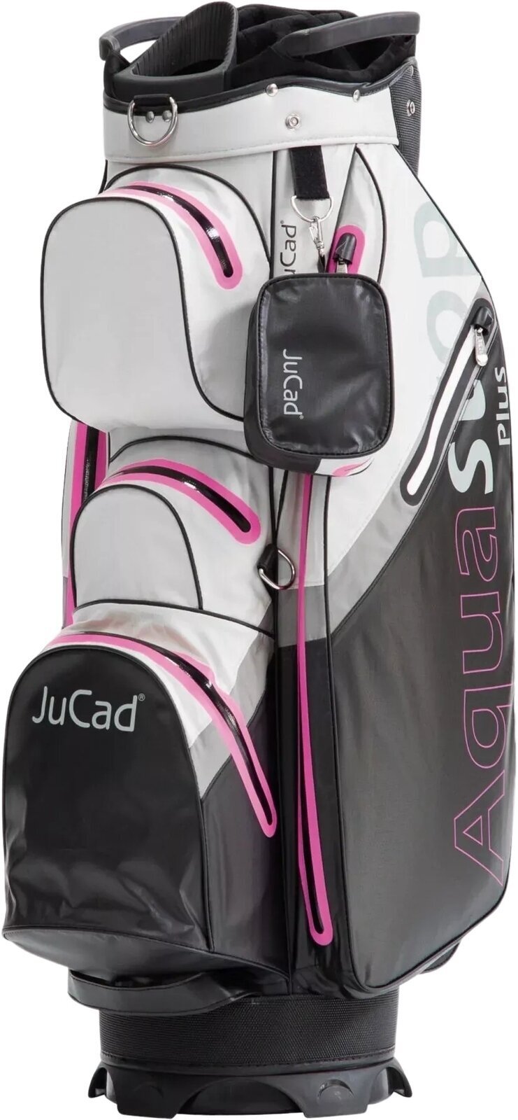 Jucad Aquastop Plus Black/Pink Cart Bag Jucad