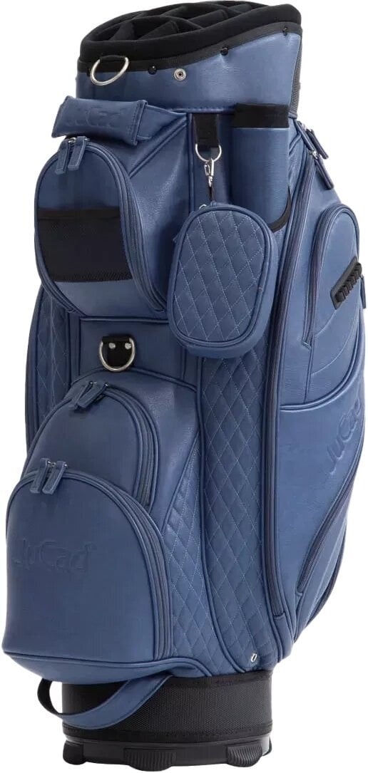 Jucad Style Dark Blue/Leather Optic Cart Bag Jucad