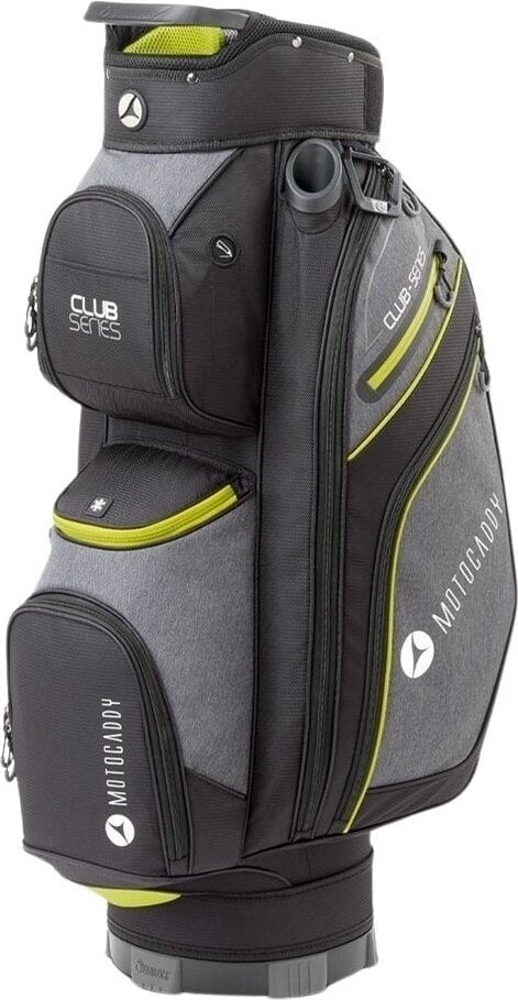 Motocaddy Club Series 2024 Black/Lime Cart Bag Motocaddy