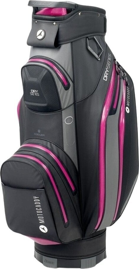 Motocaddy Dry Series 2024 Charcoal/Fuchsia Cart Bag Motocaddy