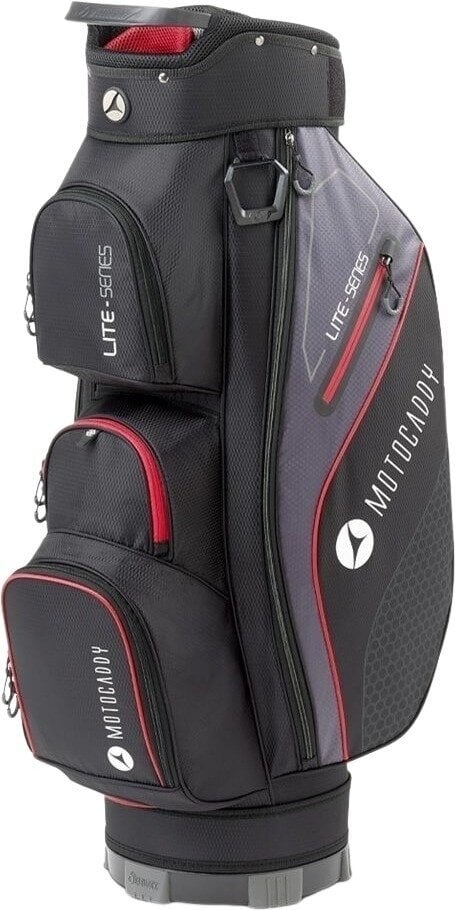 Motocaddy Lite Series 2024 Black/Red Cart Bag Motocaddy