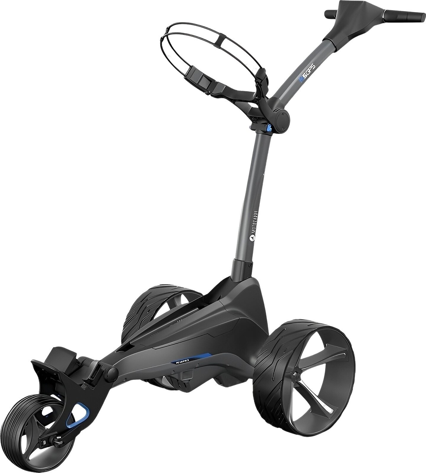 Motocaddy M5 GPS 2024 Black Elektrický golfový vozík Motocaddy