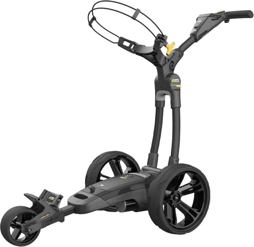 PowaKaddy CT6 EBS Premium Gun Metal Metallic Elektrický golfový vozík PowaKaddy