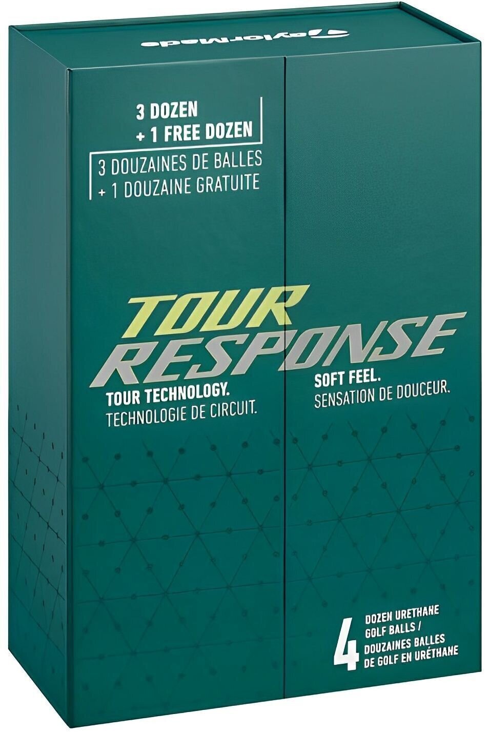 TaylorMade Tour Response Golf Balls White 2022 4 Dozen Box TaylorMade