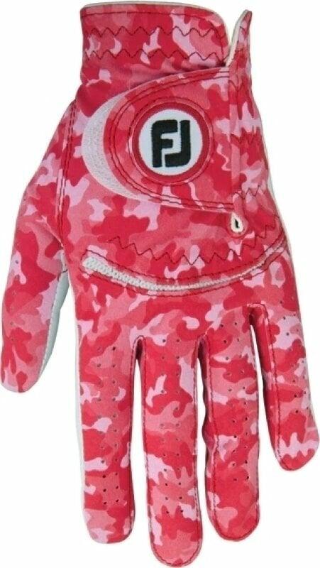 Footjoy Spectrum Red Camo M Dámské rukavice Footjoy