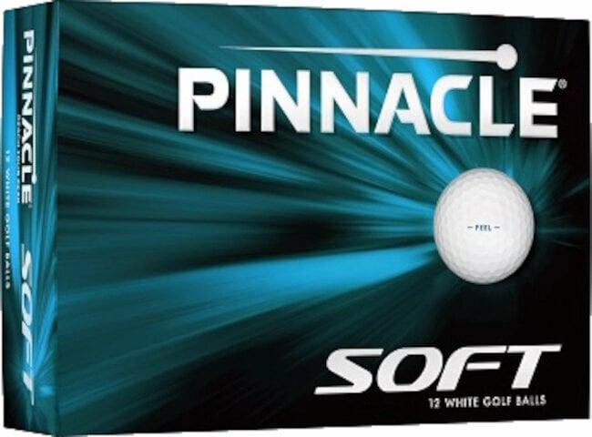 Pinnacle Soft Soft White Golfové míčky Pinnacle