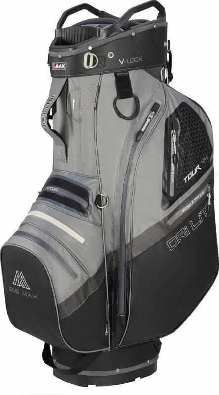 Big Max Dri Lite V-4 Cart Bag Grey/Black Cart Bag Big Max