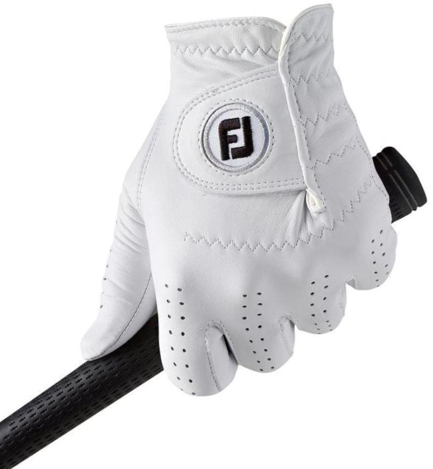 Footjoy CabrettaSof White Levá ruka XL Pánské rukavice Footjoy