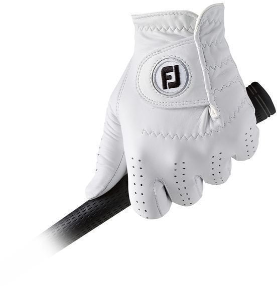 Footjoy CabrettaSof White Pravá ruka M Pánské rukavice Footjoy