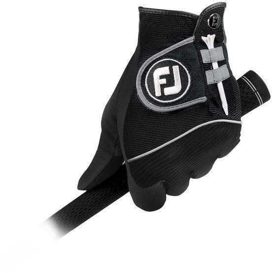 Footjoy RainGrip Black 1 Pár L Dámské rukavice Footjoy