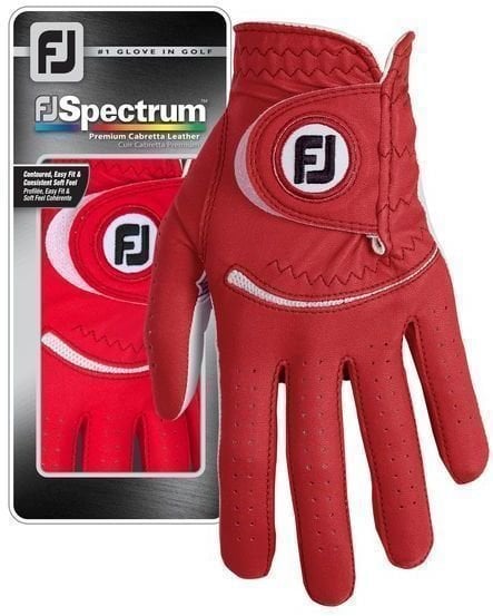 Footjoy Spectrum Red Levá ruka L Dámské rukavice Footjoy