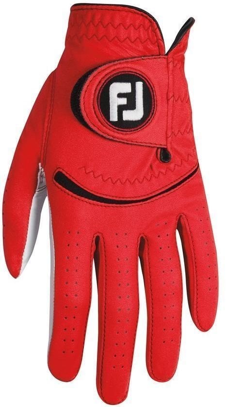 Footjoy Spectrum Red Levá ruka M Pánské rukavice Footjoy