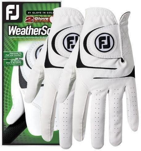 Footjoy WeatherSof White Levá ruka ML Dámské rukavice Footjoy