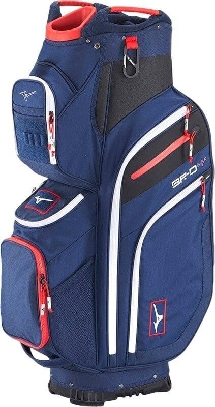 Mizuno BR-D4 25 Navy/Red Cart Bag Mizuno