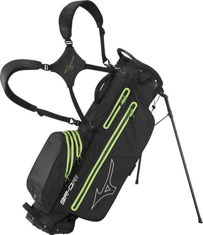 Mizuno BR-DRI 25 Stand Bag Black/Green Mizuno