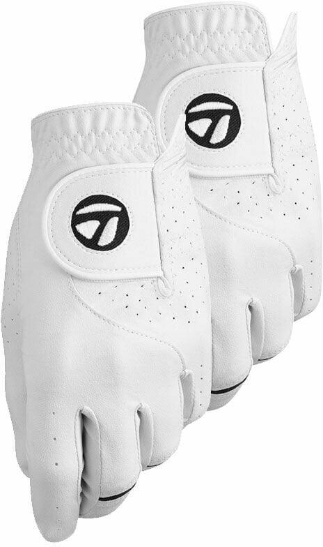 TaylorMade Stratus Tech 2-Pack White Levá ruka S Pánské rukavice TaylorMade