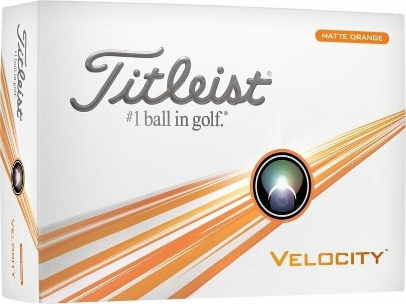 Titleist Velocity 2024 Orange Golfové míčky Titleist