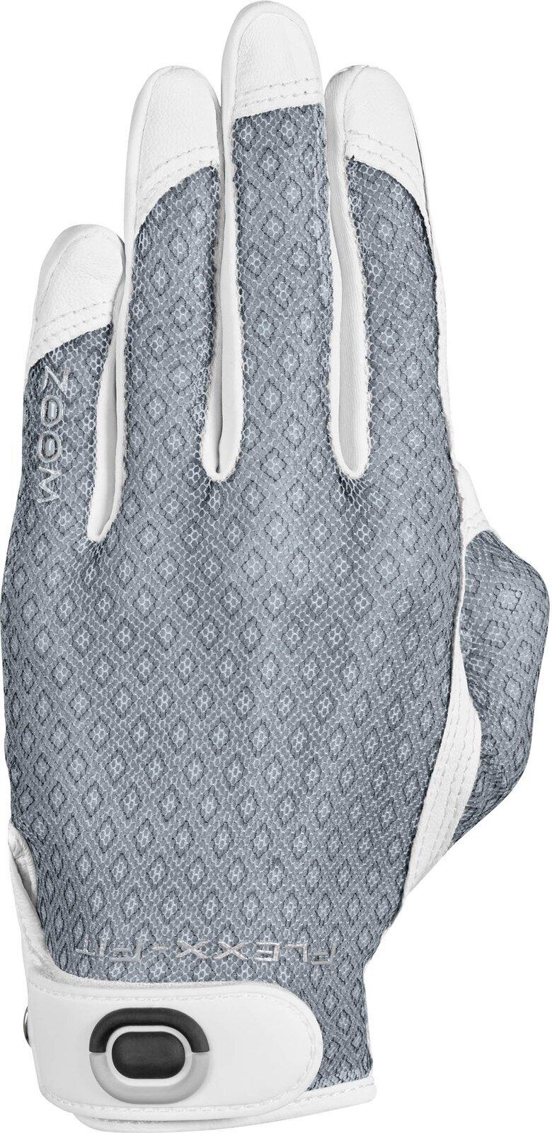 Zoom Gloves Sun Style Golf White/Black Diamond Levá ruka L/XL Dámské rukavice Zoom Gloves