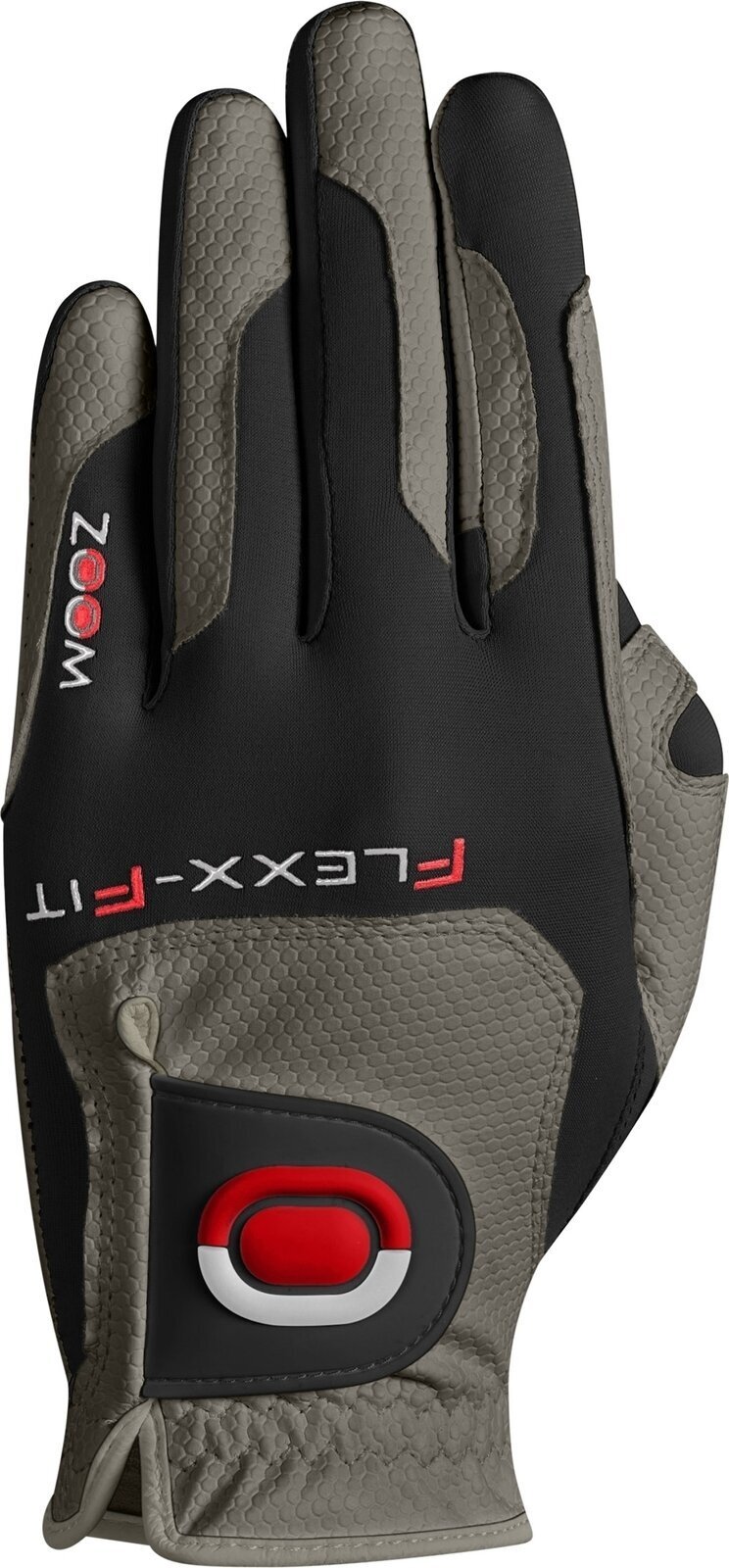 Zoom Gloves Weather Golf Charcoal/Black/Red Levá ruka UNI Pánské rukavice Zoom Gloves