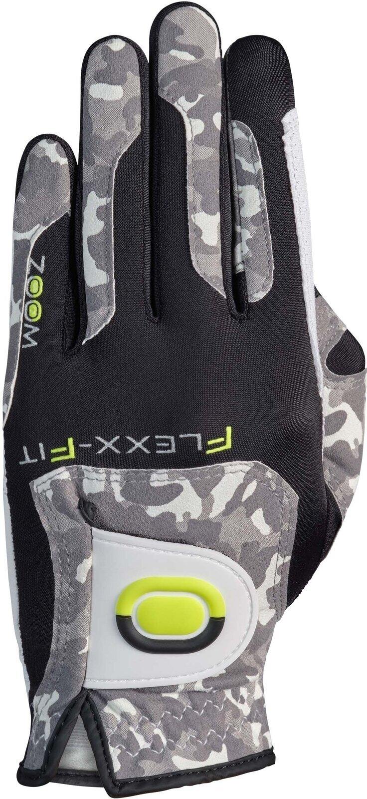 Zoom Gloves Weather Golf White/Camouflage Levá ruka UNI Dámské rukavice Zoom Gloves