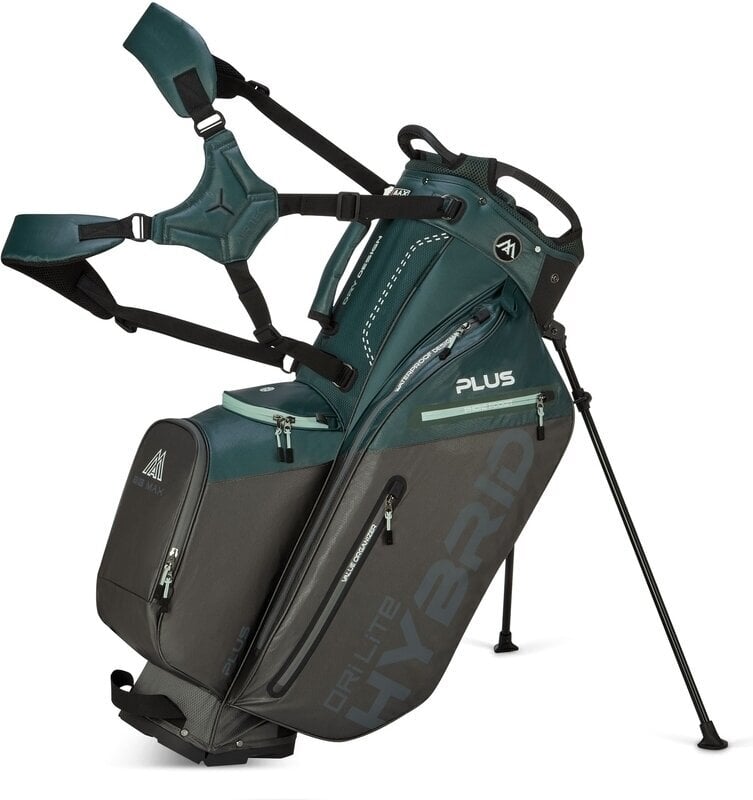 Big Max Dri Lite Hybrid Plus Stand Bag Forest Green/Charcoal Big Max