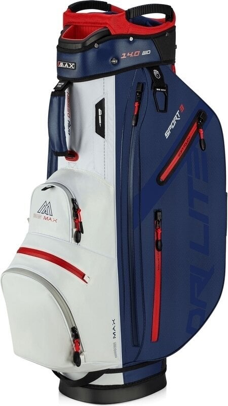 Big Max Dri Lite Sport 3 Navy/White/Red Cart Bag Big Max