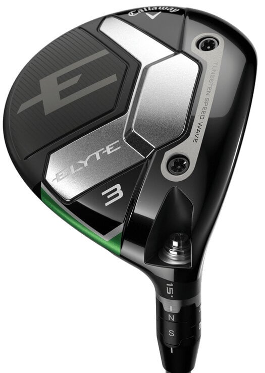 Callaway Elyte Pravá ruka 3 15° Stiff Golfová hole - fervejové dřevo Callaway