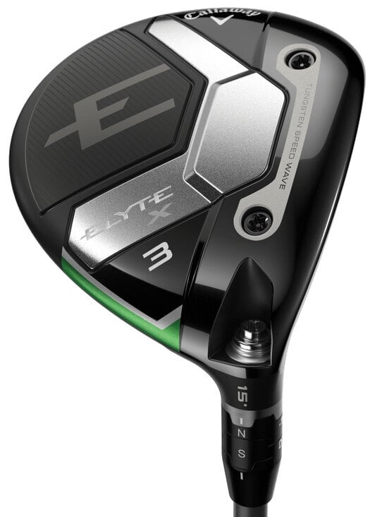 Callaway Elyte X Pravá ruka 3 15° Regular Golfová hole - fervejové dřevo Callaway